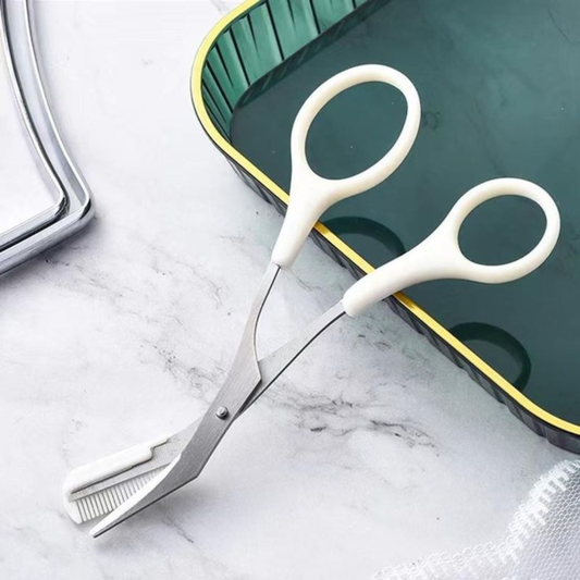 Eyebrow Scissors with Comb for Beginners and Makeup