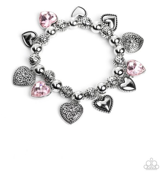 Charming Crush Pink Bracelet