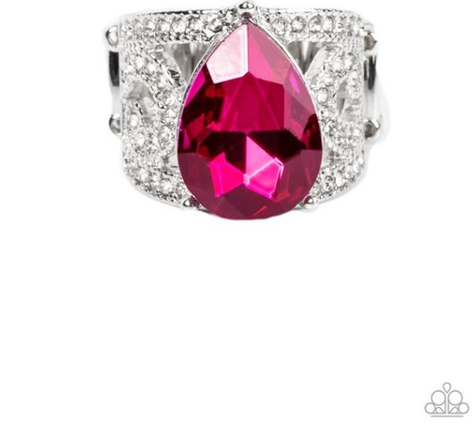 Kinda a Big Deal Pink Ring