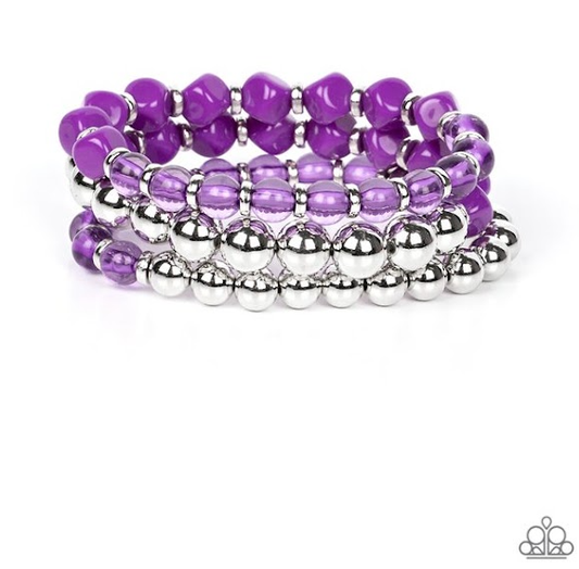 Summer Sabbatical Purple Bracelet